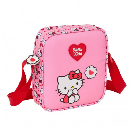 Õlakott Hello Kitty Roosa 16 x 18 x 4 cm
