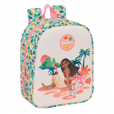 School Bag Vaiana Multicolour 22 x 27 x 10 cm
