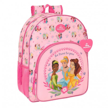 Kooliseljakott Disney Princess Roosa 33 x 42 x 14 cm