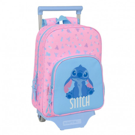 Kooliseljakott Lilo & Stitch Bright Roosa 26 x 11 x 67 cm 26 x 34 x 11 cm