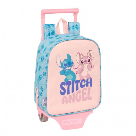 School Bag Lilo & Stitch Ohana Blue 22 x 27 x 10 cm