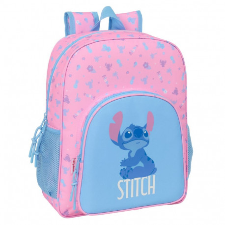 Kooliseljakott Lilo & Stitch Bright Roosa 32 x 38 x 12 cm
