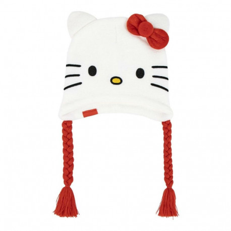 Child Cap Hello Kitty White