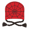 Child Cap Spider-Man Red