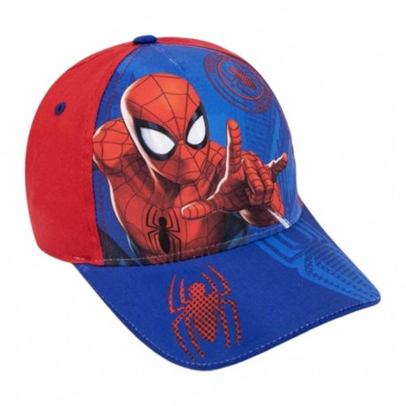 Child Cap Spider-Man Red