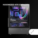 ATX Semi-tower Box Mars Gaming MCXO Black