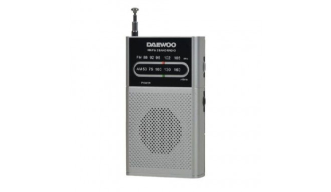 Transistorraadio Daewoo DW1027 Hõbe