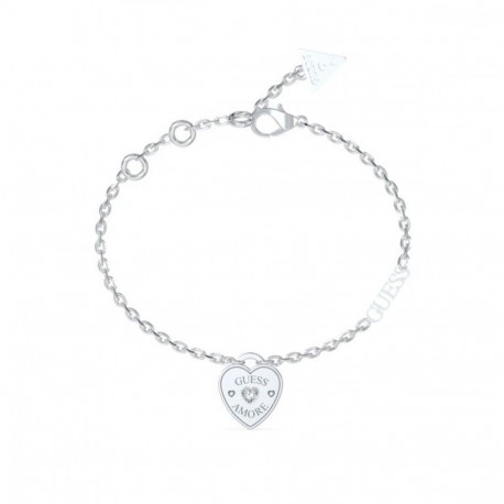 Ladies' Bracelet Guess JUBB05057JWRHS Silver