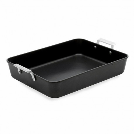 Roasting Tin Valira 4687/25 35 x 27 cm Black Stainless steel Aluminium