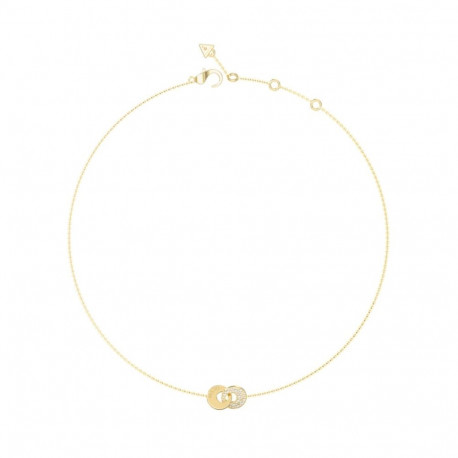 Naiste Kaelakee Guess JUBN05219JWYGT-U Kuldne