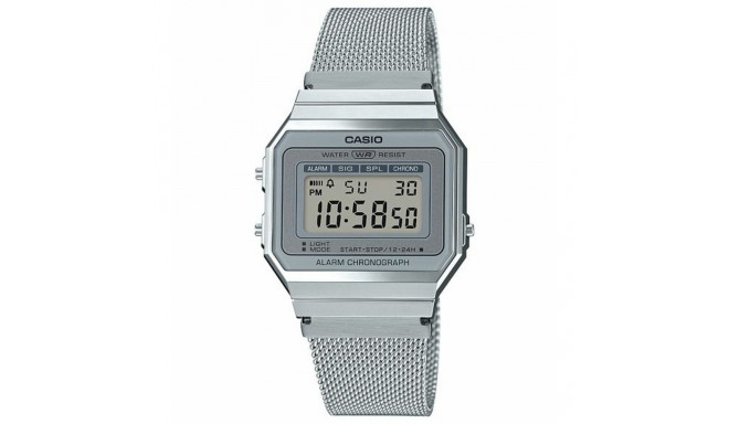 Meeste Kell Casio A700WEM-7AEF Hõbedane
