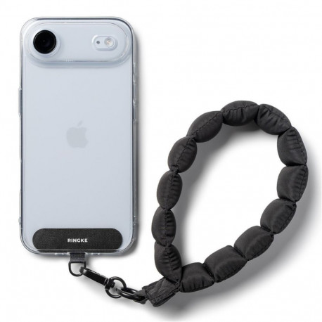 Ringke Ringke Holder & Puffer Hand Strap Phone Lanyard - Black