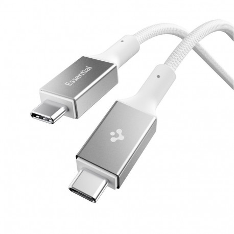Spigen Spigen Essential EB24015CC USB-C / USB-C 240W Cable 150cm - White