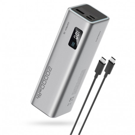 Cuktech Powerbank Cuktech CUKP200XGLGR 85W 20000mAh 2 x USB-C 1 x USB-A - gray