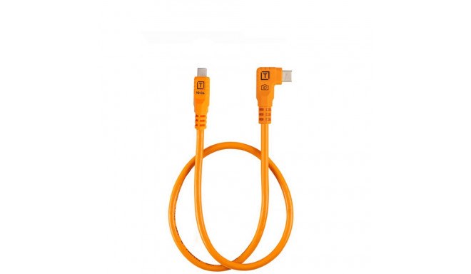TetherPro Optima 10G USB-C Right Angle Adapter Pigtail Cable 51cm