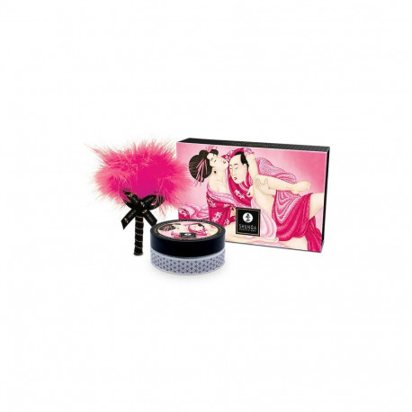 Shunga  kissable massage powder raspberry feeling