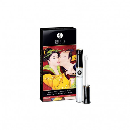 Shunga huuleläige Divine Oral Pleasure 10ml, Strawberry Wine