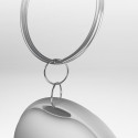 SBS Track My Circle locator compatible with Apple Find My set of 4 - white