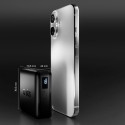 SBS HD 30W 10000mAh USB-C Powerbank with LCD Display - Black