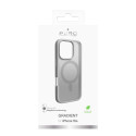 Puro Gradient MagSafe Silicone Case for iPhone 16 Pro Max - Silver
