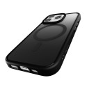 Puro Gradient MagSafe Silicone Case for iPhone 16 Pro - Black