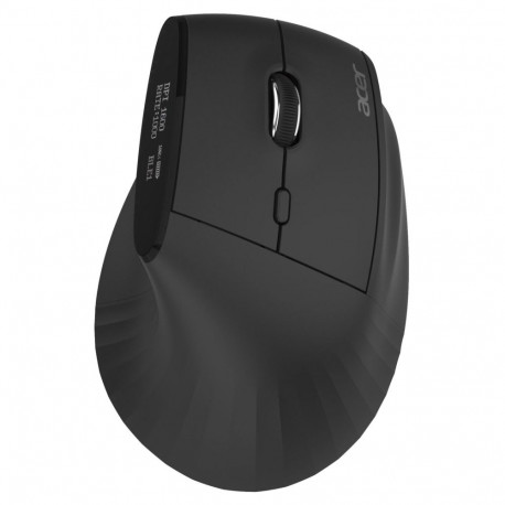 Acer Smart Fit Vertical Mouse - Black, Wireless