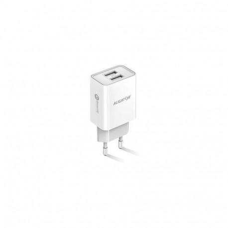 Aligator CHA0043 mobile device charger Universal White AC Fast charging Indoor