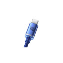 Baseus Crystal Shine USB cable 1.2 m USB A USB C Blue