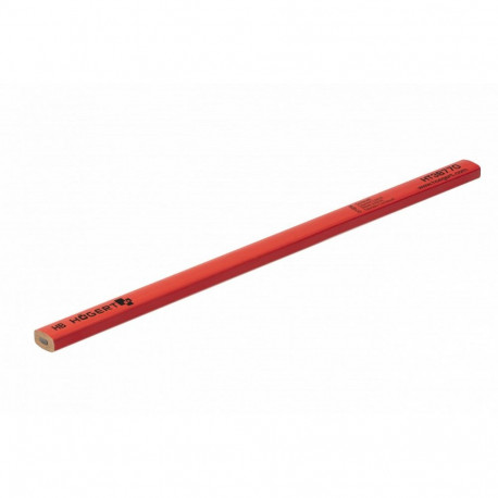 Hogert puusepa pliiats HT3B770, 250mm, HB, grafiitsüdamik, ovaalne, ergonoomiline
