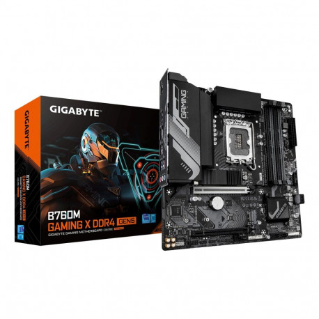 Mainboard|GIGABYTE|GIGABYTE B760M GAMING X DDR4 GEN5|Intel B760|LGA 1700|micro ATX|RAM DDR4-SDRAM|4x