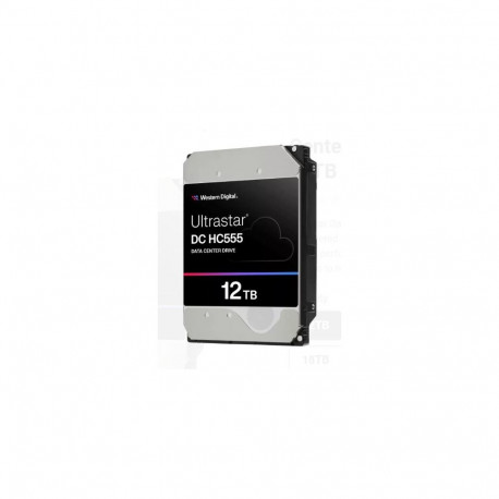 HDD|WESTERN DIGITAL ULTRASTAR|Ultrastar DC HC555|12TB|512 MB|7200 rpm|3,5"|0B48720