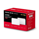 Wireless Router|MERCUSYS|Wireless Router|2-pack|3000 Mbps|Mesh|3x10/100/1000M|HALOH80X(2-PACK)