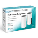 Wireless Router|TP-LINK|Wireless Router|2-pack|1200 Mbps|Mesh|DHCP|DECOM4(2-PACK)