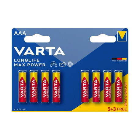Batteries AAA Varta LongLife Max Power 8pcs