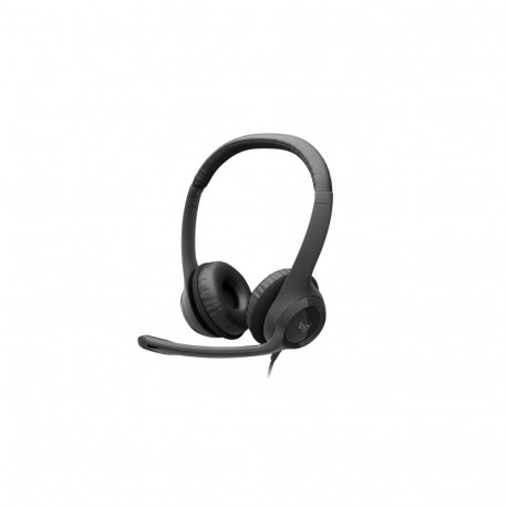 Logitech H390 USB Wired Headset, USB Type-A, Black (SPEC)