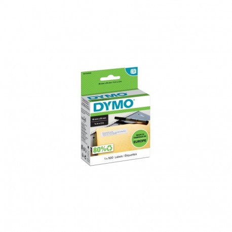 Dymo 11355 (S0722550) Labels 19 x 51mm, 1 roll x 500 labels, White
