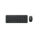 Logitech MK250 Compact Combo Wireless Keyboard + Mouse, Bluetooth, US Int, Graphite