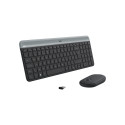 Logitech MK470 Slim Combo Wireless Keyboard + Mouse, US, Graphite