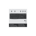 Logitech MK295 Silent Wireless Combo Wireless keyboard, US Int, Graphite