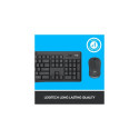 Logitech MK295 Silent Wireless Combo Wireless keyboard, US Int, Graphite