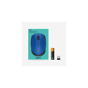 Logitech M171 Wireless Mouse RF Wireless, 1000 DPI, Blue/Black