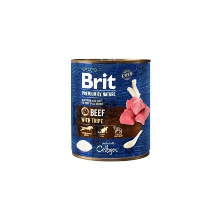 BRIT PREMIUM FOR DOGS 8 veiseliha ja sisikonnaga