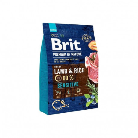 BRIT koeratoit premium lambaga ja riisiga