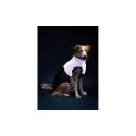 JACKET FOR DOGS FLUO BLACK. WHITE 25