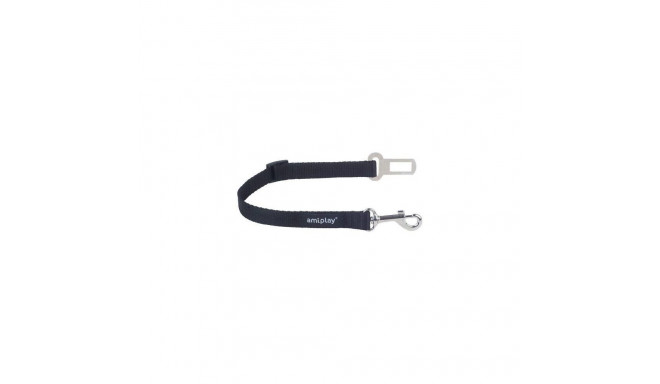 SAFETY LEASH WITH A BASIC M BLACK PIN
