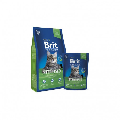 CAT FOOD BRIT PREM CAT STERILIZED