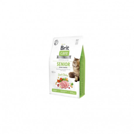 BRITCARE CAT SENIOR kaalukontroll 2kg