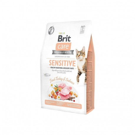 BRITCARE kassitoit tundliku seedimisega 2KG