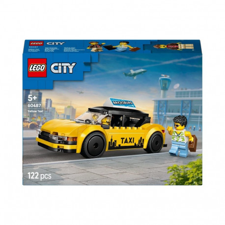 LEGO kollane takso 60487