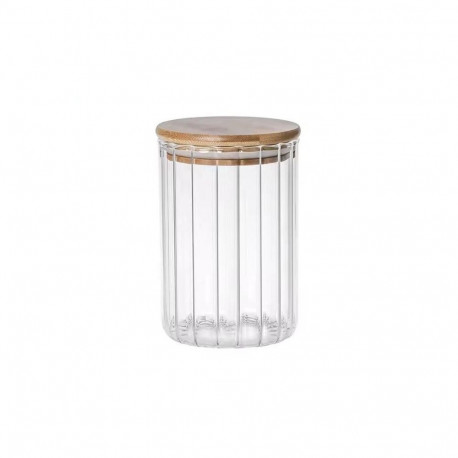 JAR STORAGE ROU GLA W BAM LID 0.7L